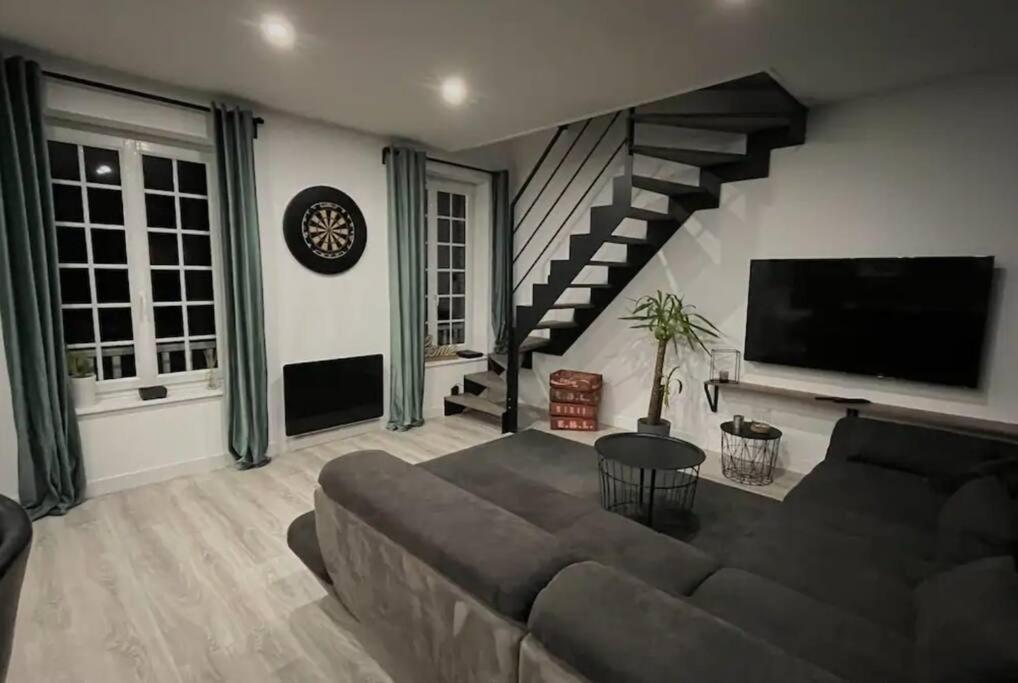 索姆河畔圣瓦莱里Quartier Historique Duplex 6Pers公寓 外观 照片