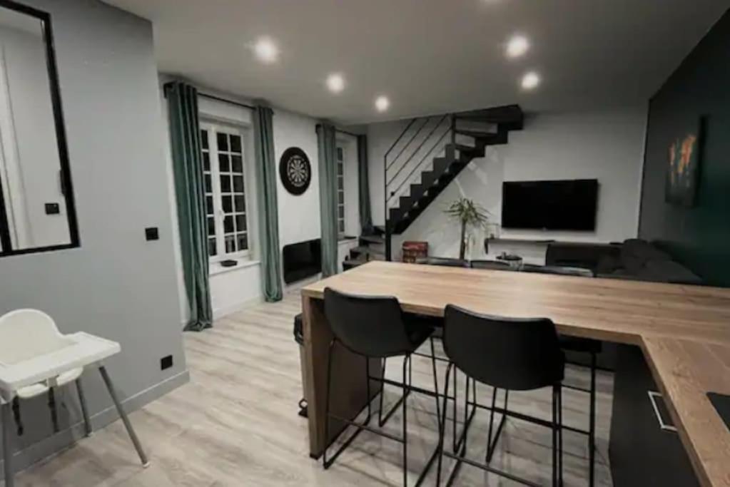索姆河畔圣瓦莱里Quartier Historique Duplex 6Pers公寓 外观 照片